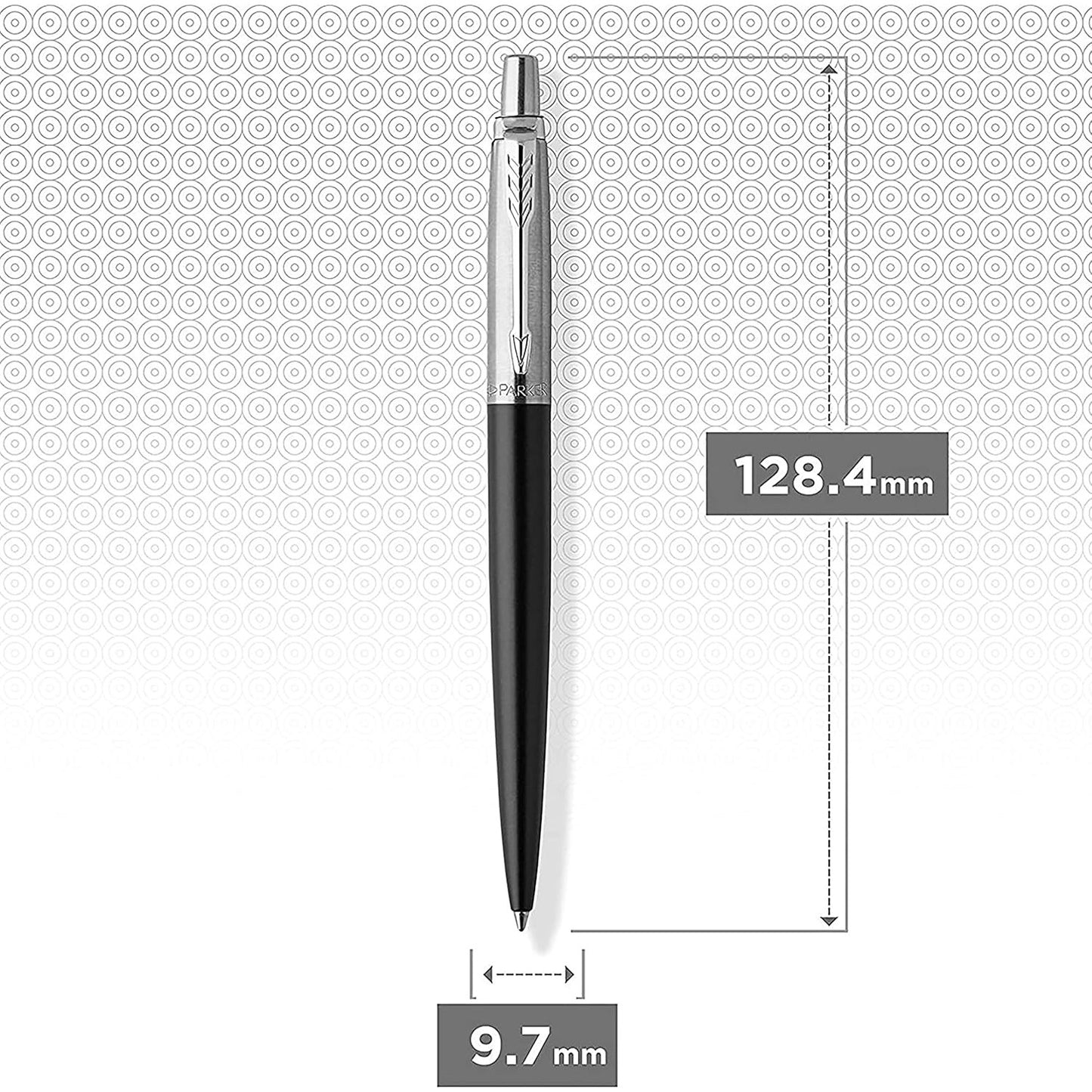 Parker Jotter BND Street Black CT Ball Point Pen M Blue BL1