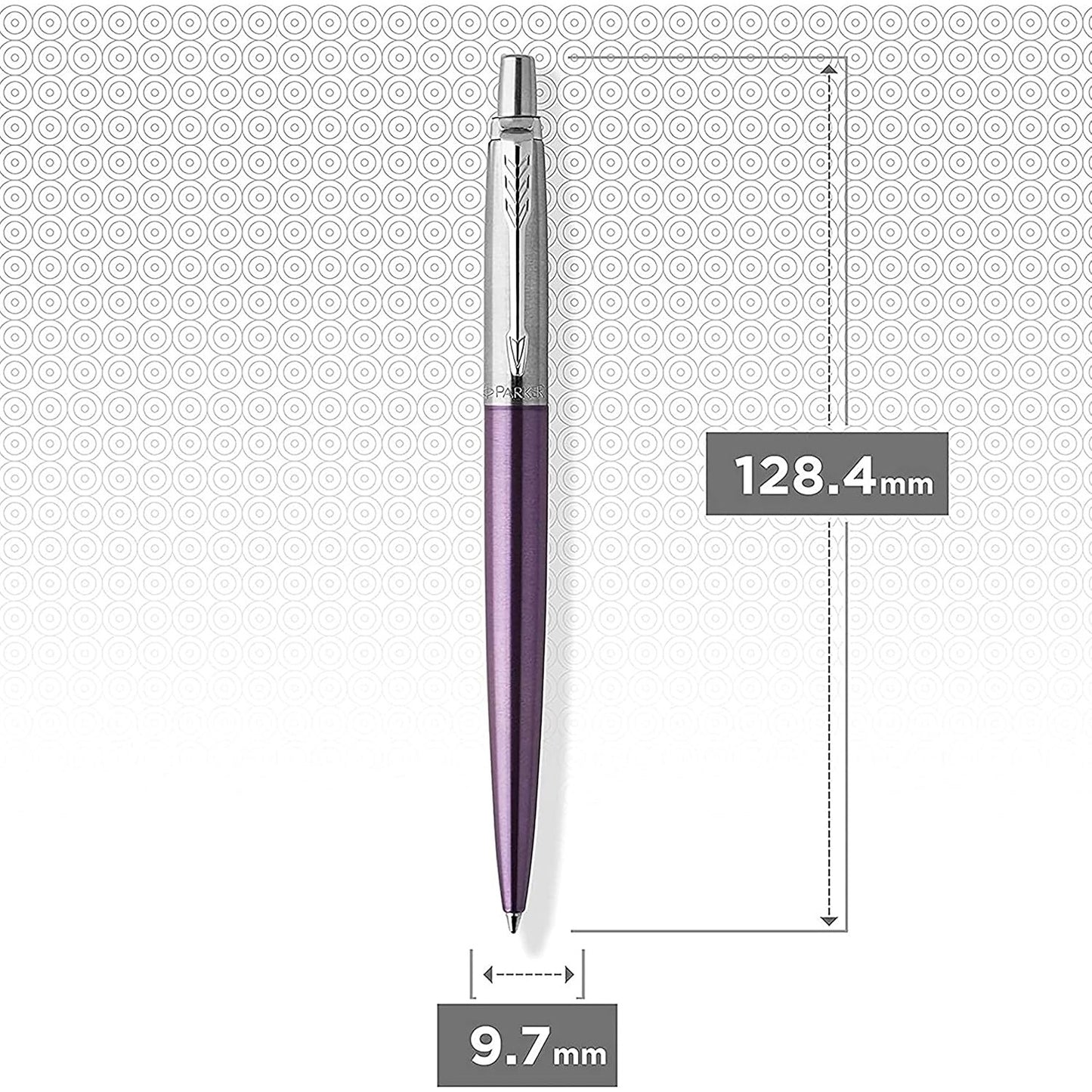 Parker Jotter Victoria Violet CT Ball Point Pen M Blue BL1