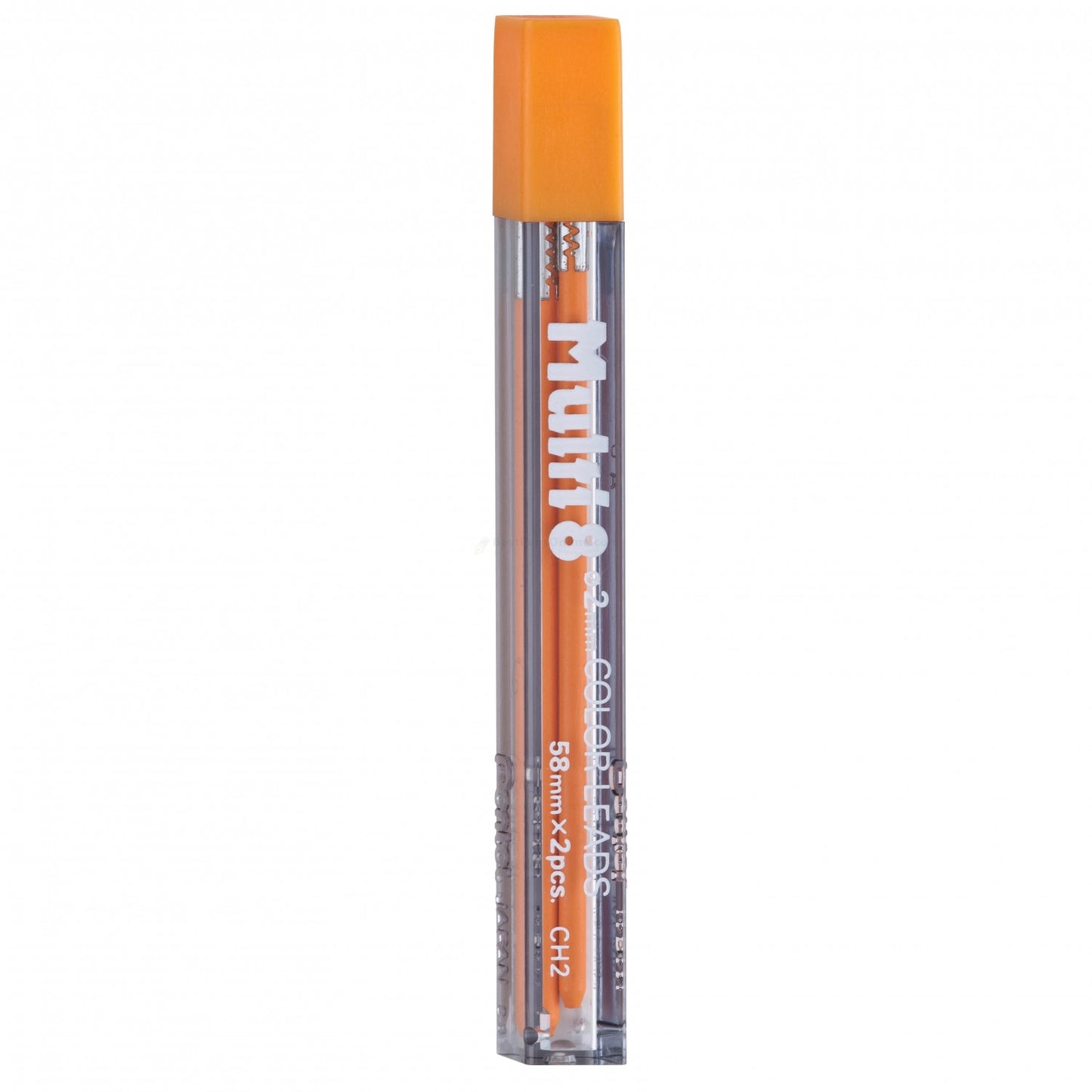Pentel Multi 8 Color Leads, 2Mm Orange