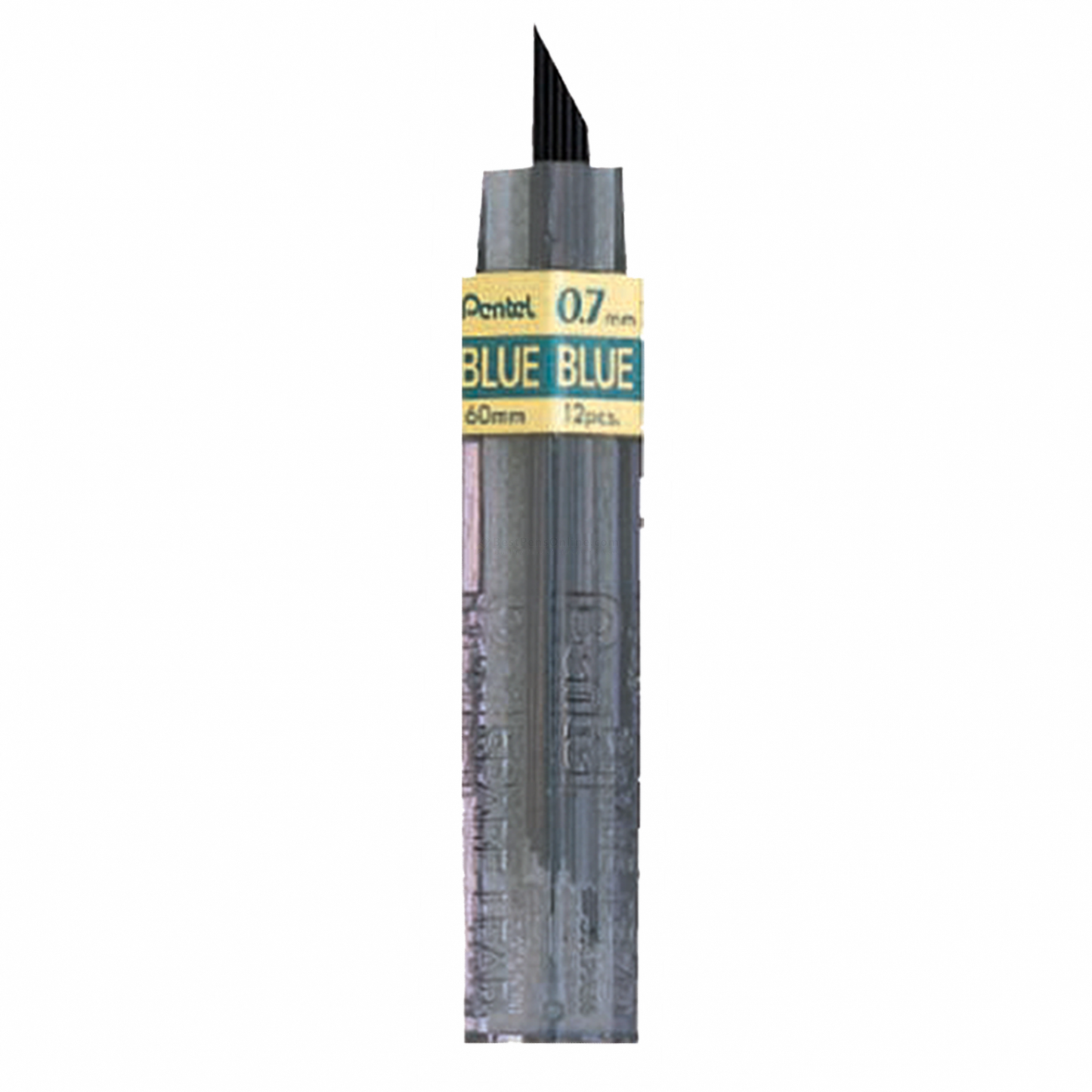 Pentel Colored Lead, 0.7Mm Blue 12 Leads