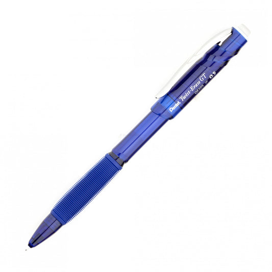 Pentel Twist-Erase Gt (0.5Mm) Mechanical Pencil Transparent Blue
