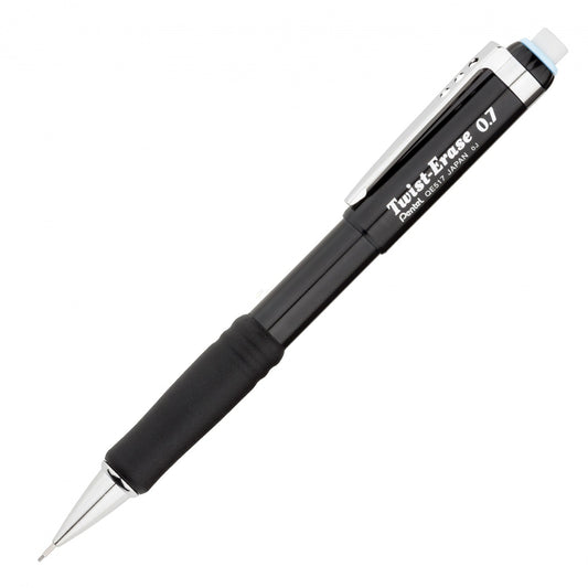 Pentel Twist-Erase Iii Pencil 0.7Mm, Black