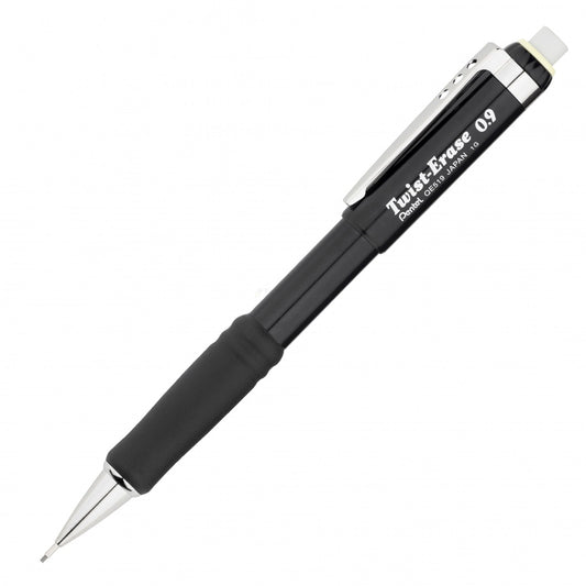 Pentel Twist-Erase III Pencil 0.9Mm, Black