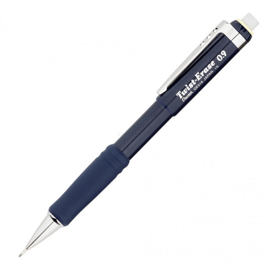 Pentel Twist-Erase III Automatic Pencil 0.9Mm Blue Barrel