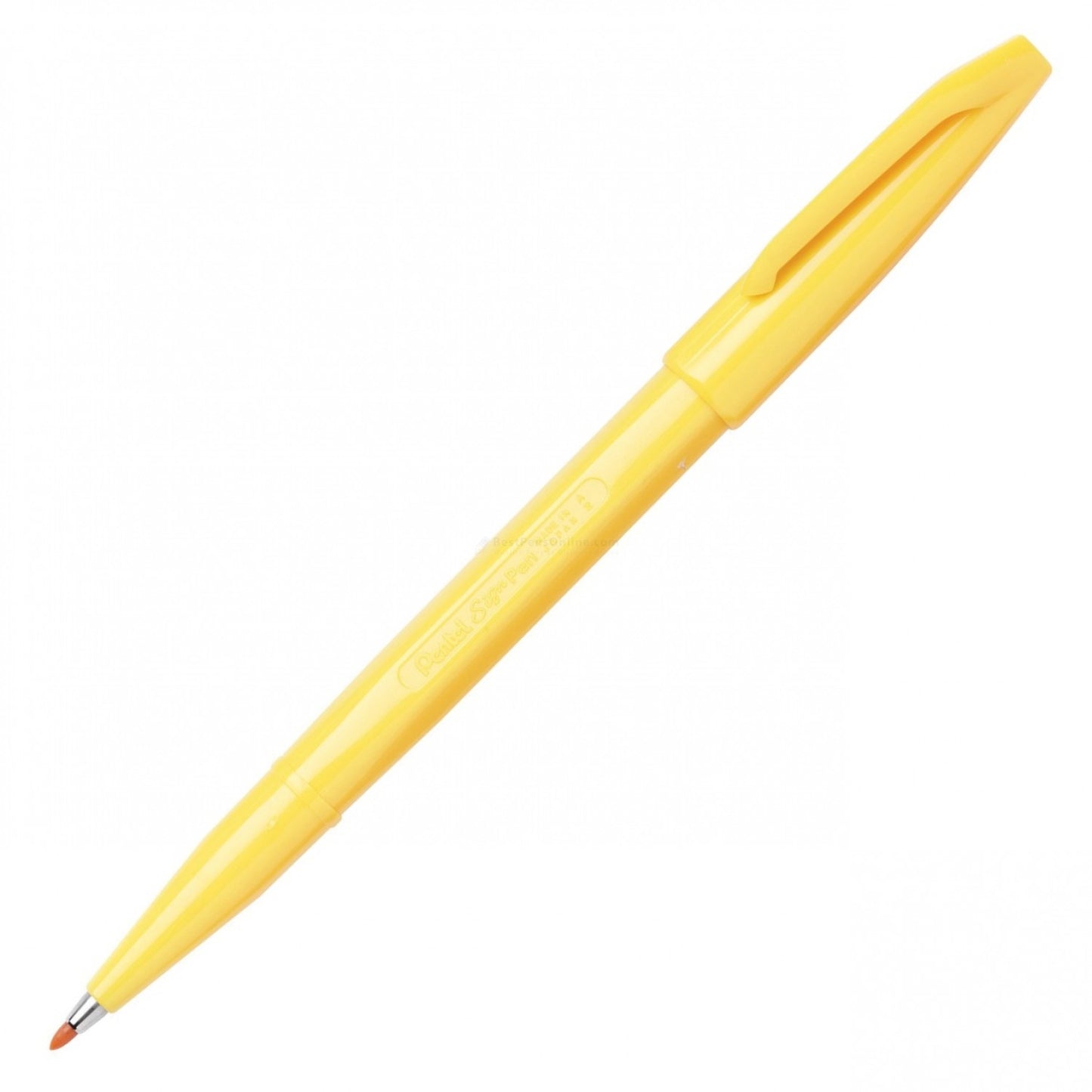 Pentel Sign Pen, Fine Pt Yellow
