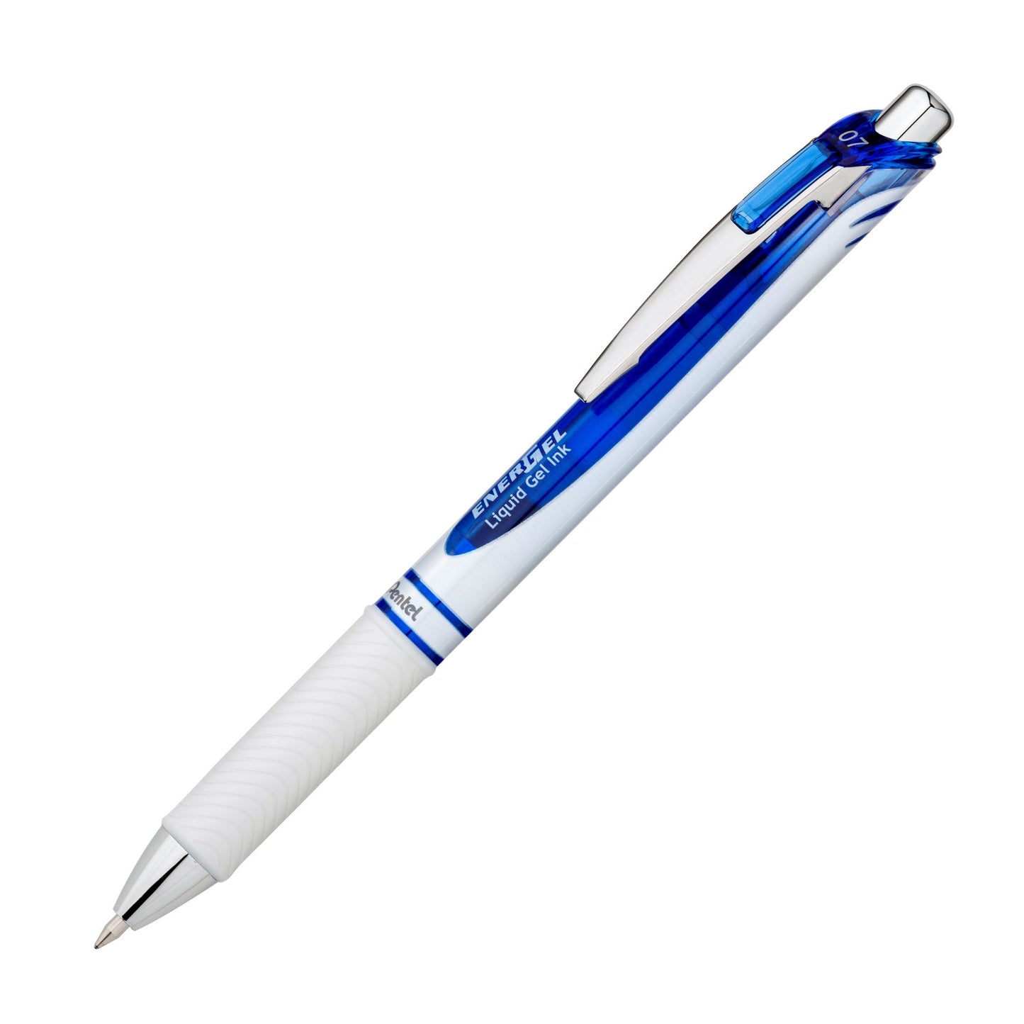Pentel BL77PW-C EnerGel Pearl Deluxe RTX 0.7mm Blue Accent, Blue Ink
