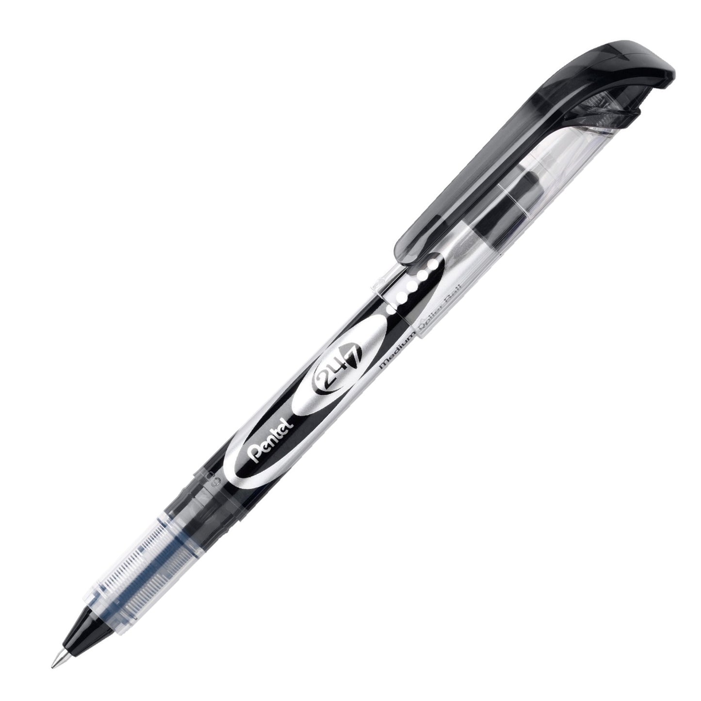 Pentel BLD97-A 24/7 Roller Ball Medium, Black
