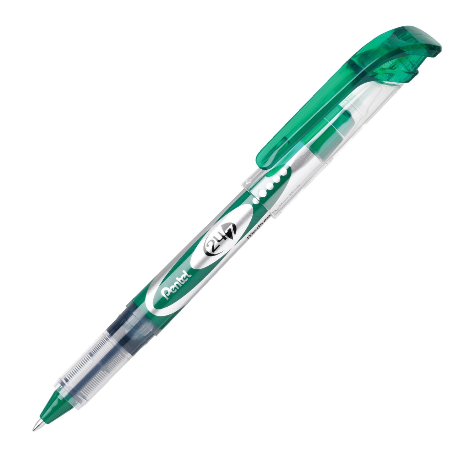 Pentel BLD97-D 24/7 Roller Ball Medium, Green