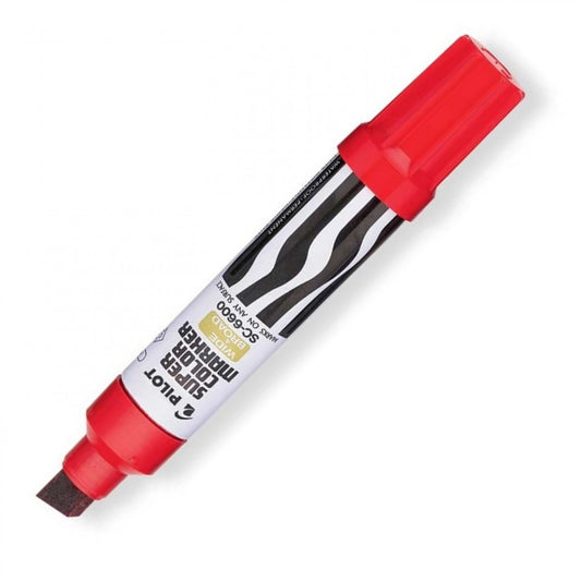 Pilot Sc-6600 Jumbo Permanent Marker, Red