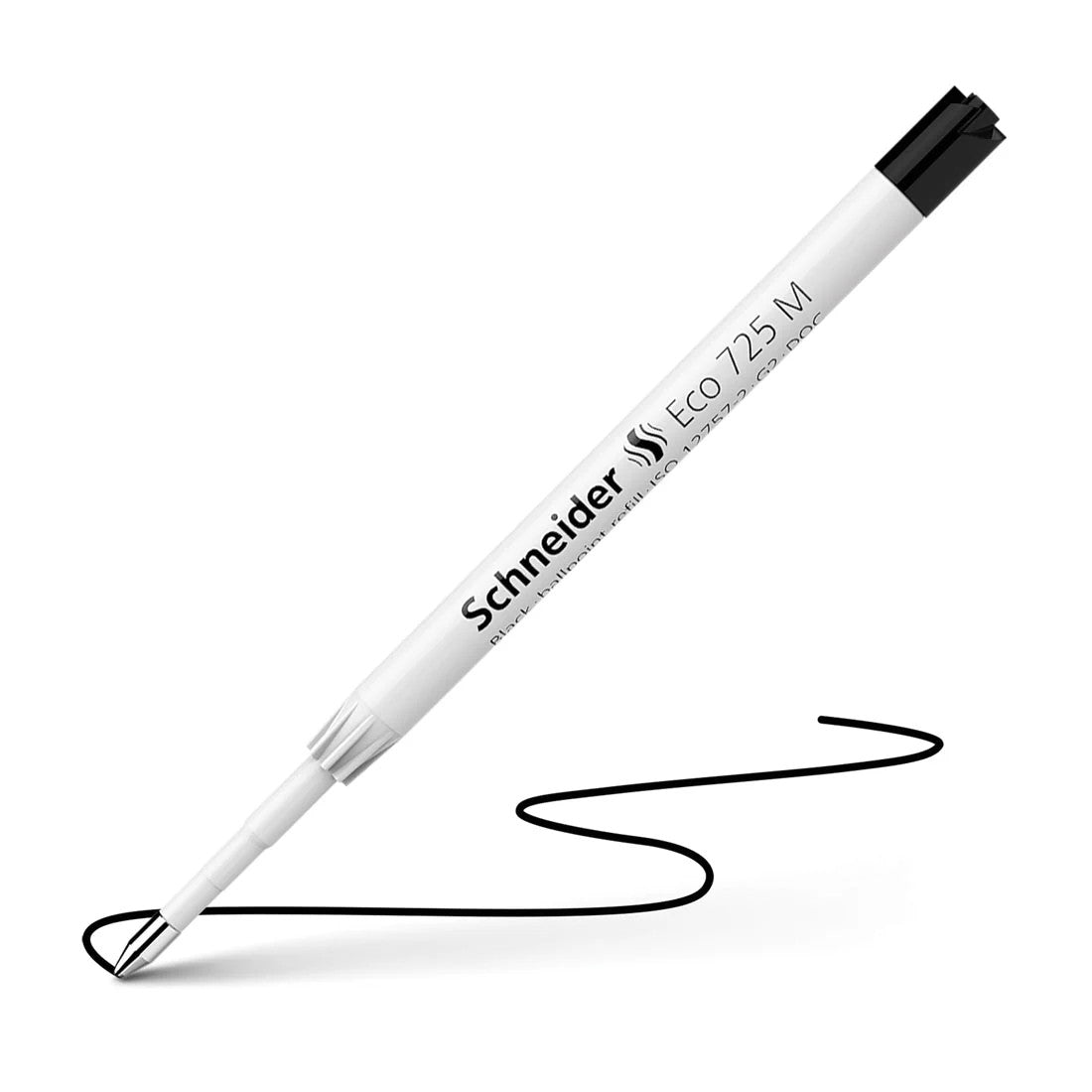 SCHNEIDER ECO 725, REFILL, BLACK, M