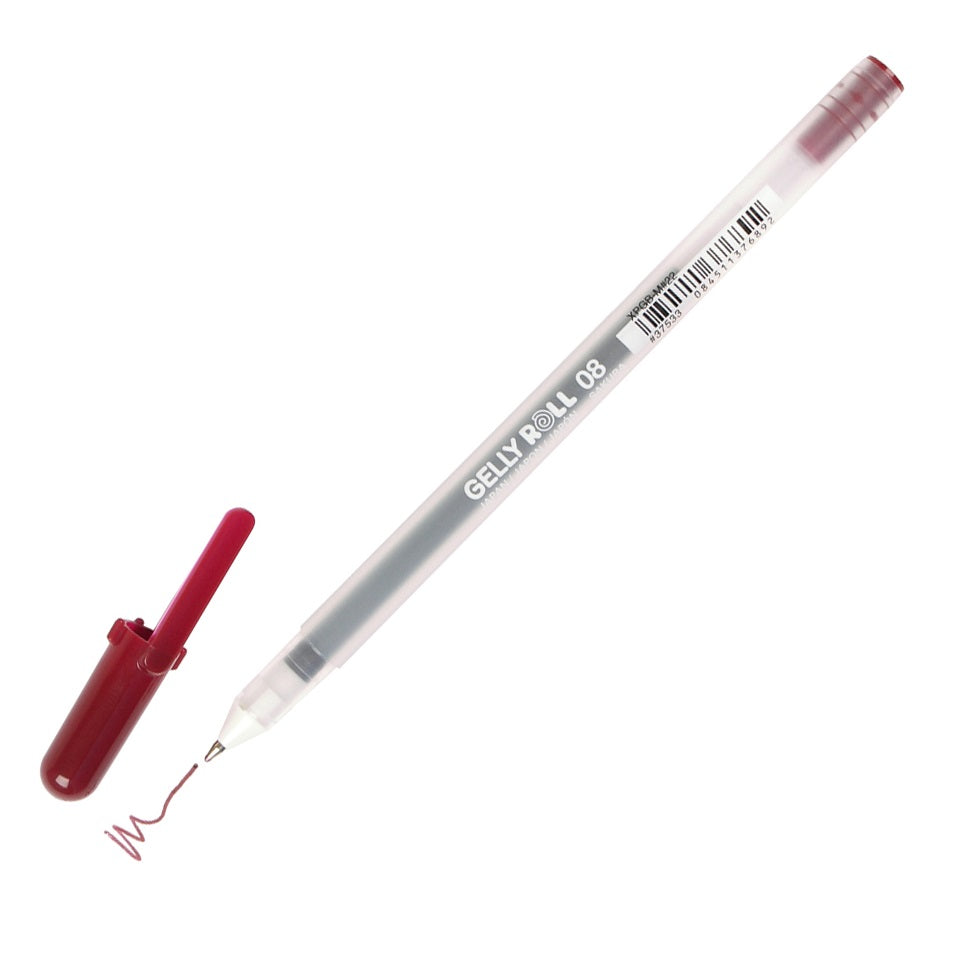 Sakura Gelly Roll Medium-Burgundy