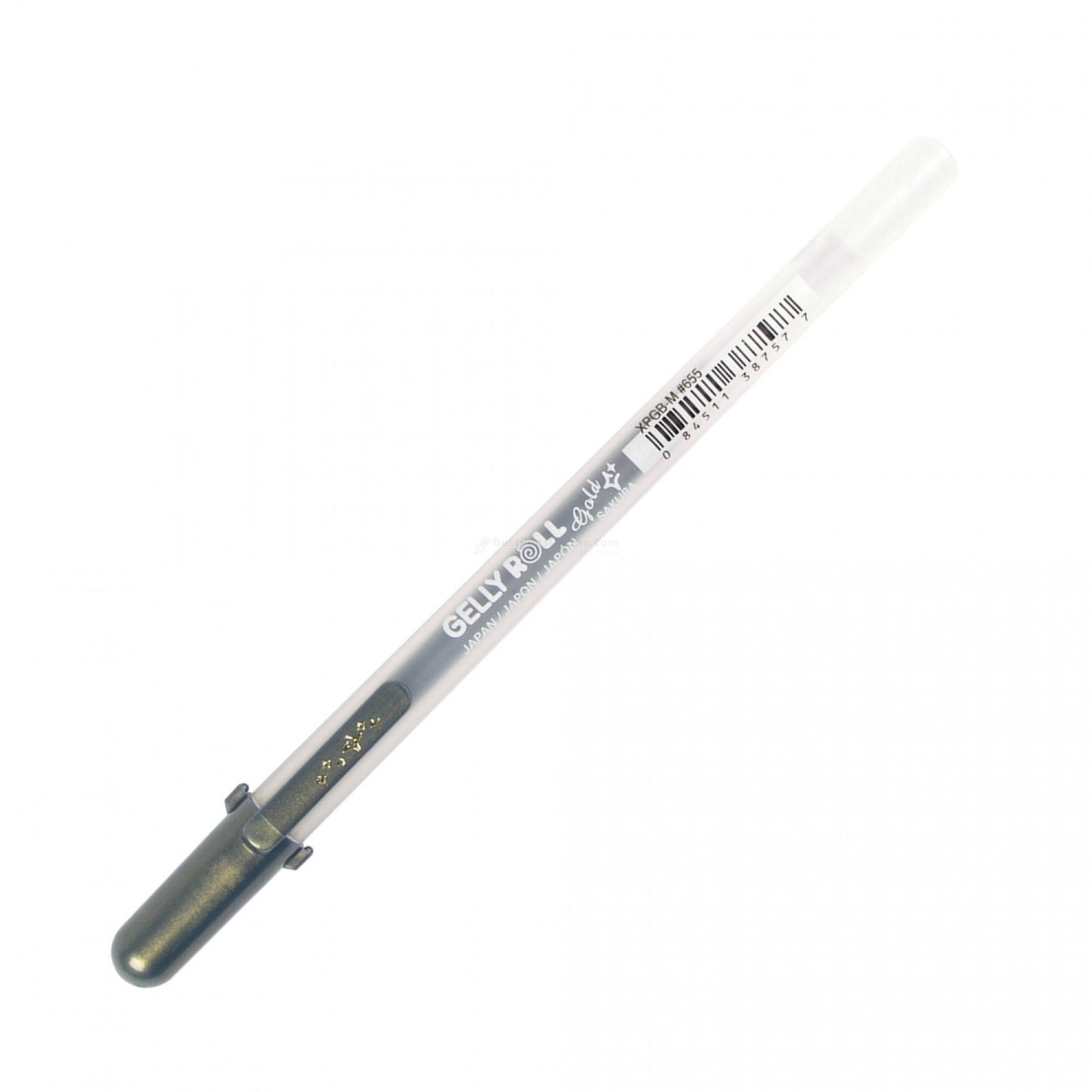 Sakura Gold Shadow Gelly Roll Pen, Black