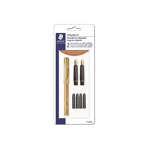 Staedtler 899 S2BK NA Staedtler Pens,Calligraphy,2nib/Set