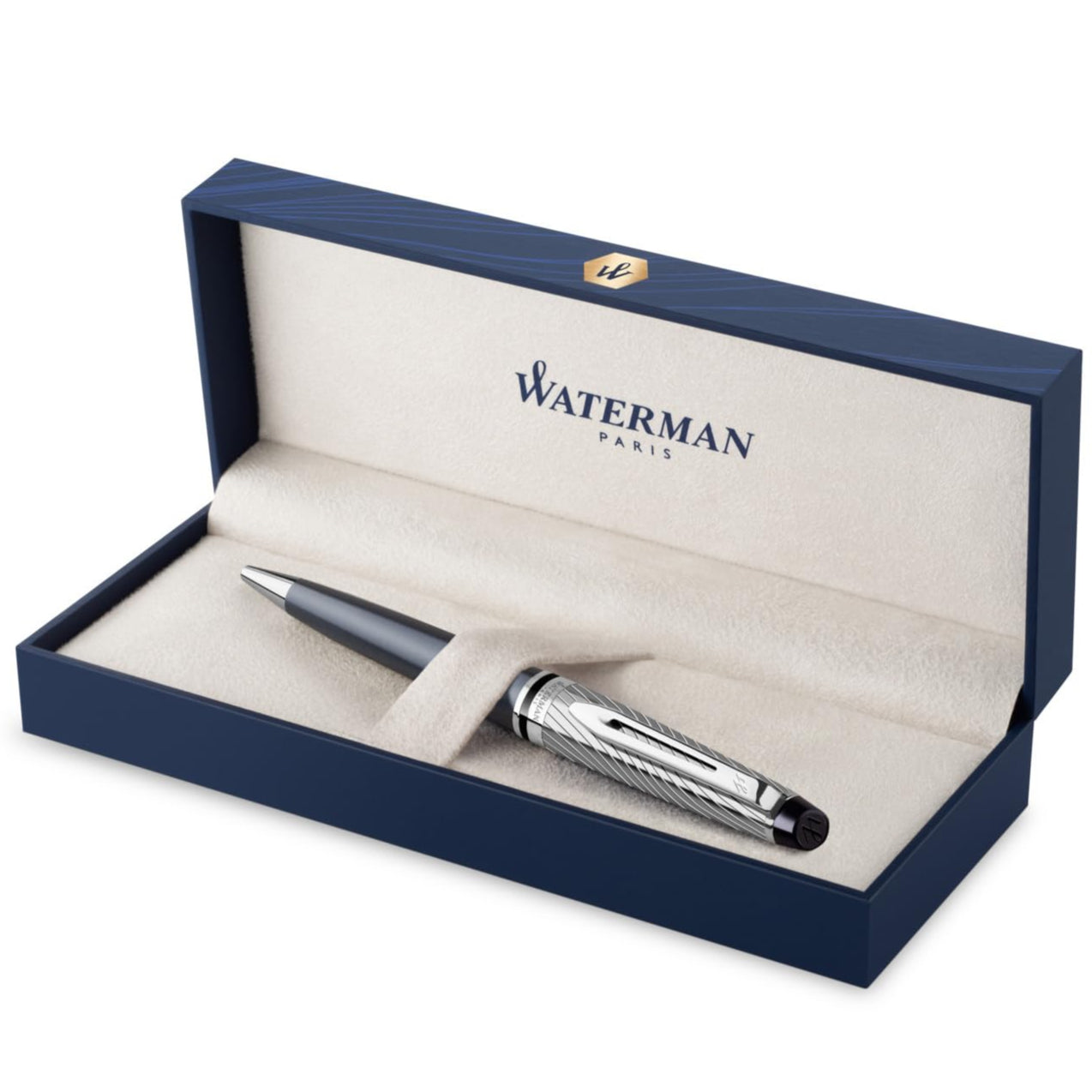 Waterman Expert3 MTLC Stone CT Ball Point Pen F Black TB