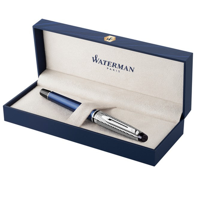 Waterman Expert3 MTLC Blue CT Fountain Pen M GB