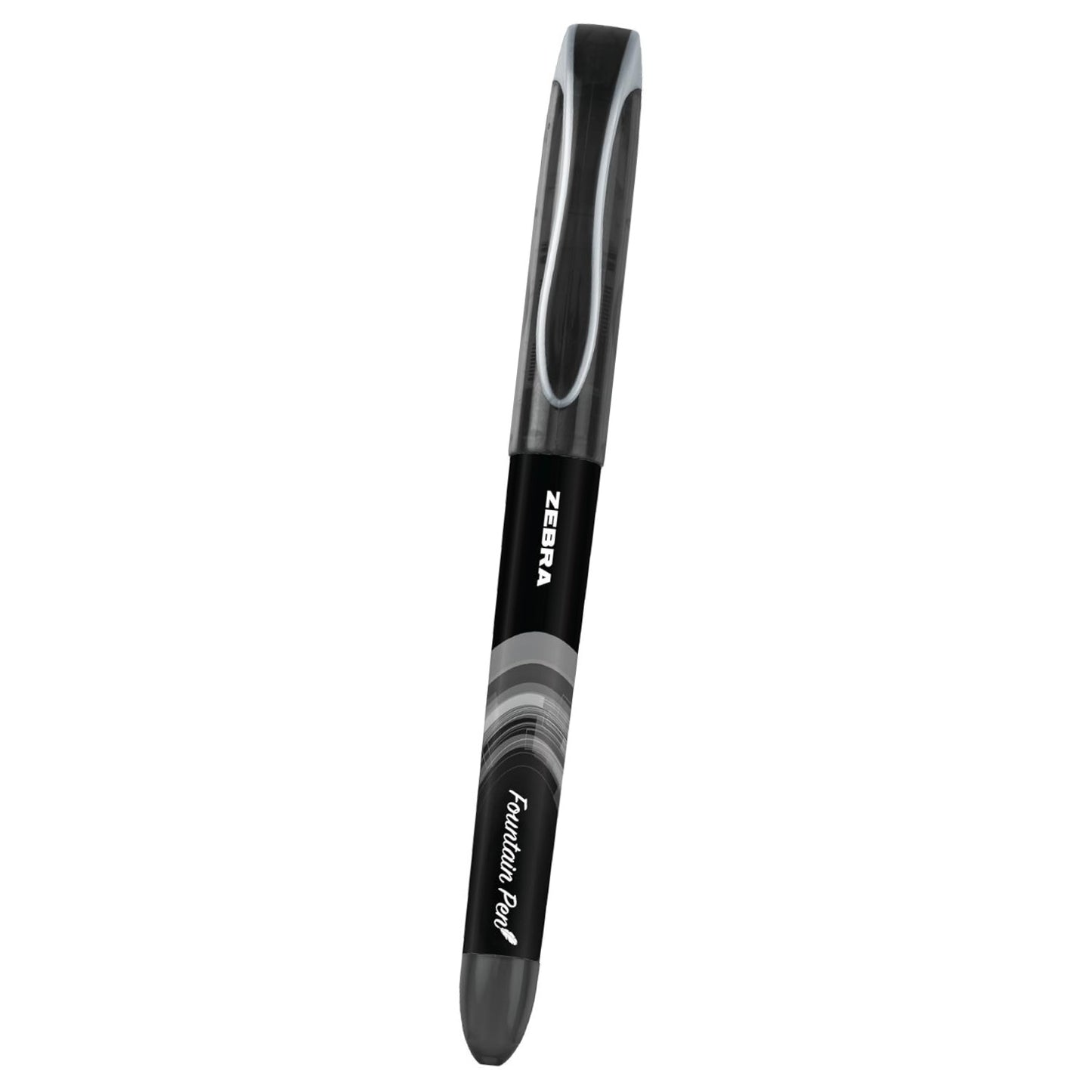 Zebra 04112 Zensations Fountain Pen 0.6mm Black 2Pk