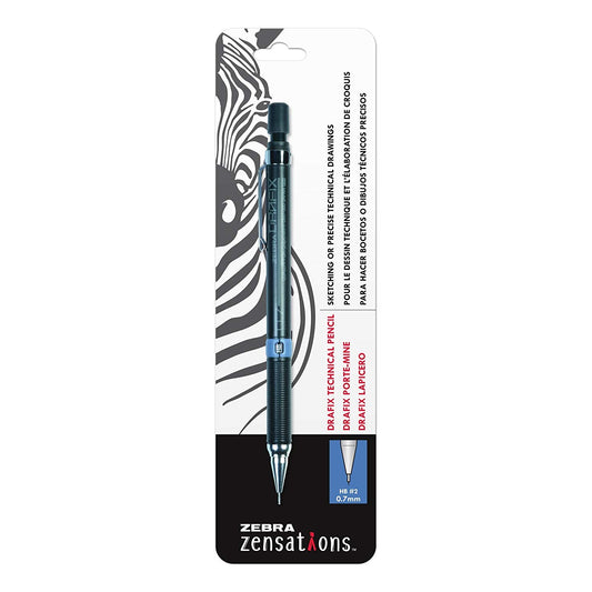 Zebra 05511 Zensations Drafix Technical Pencil 0.7mm HB#2 1Pk