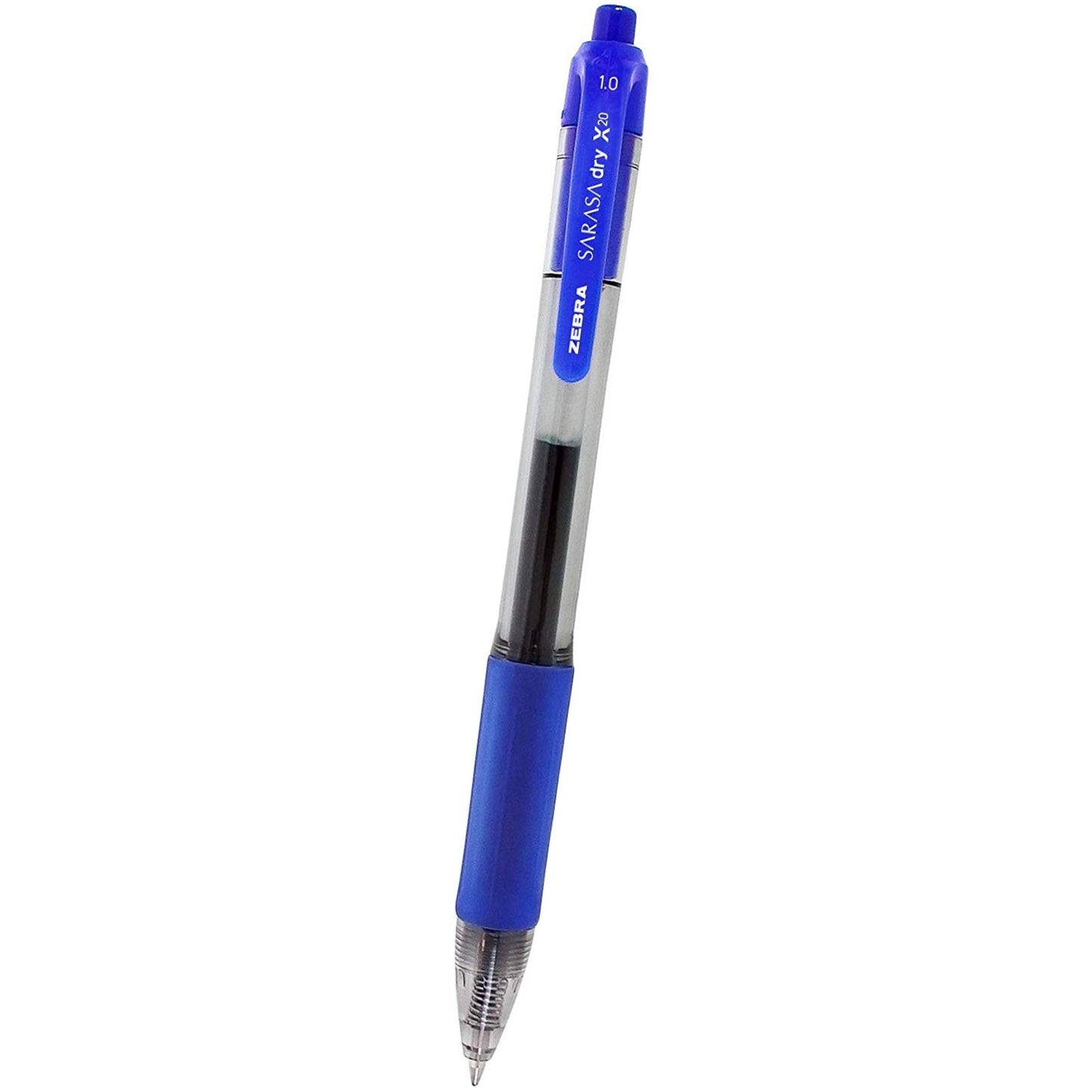 Zebra 46620 Sarasa Bold Gel Retractable RDI 1.0mm Blue