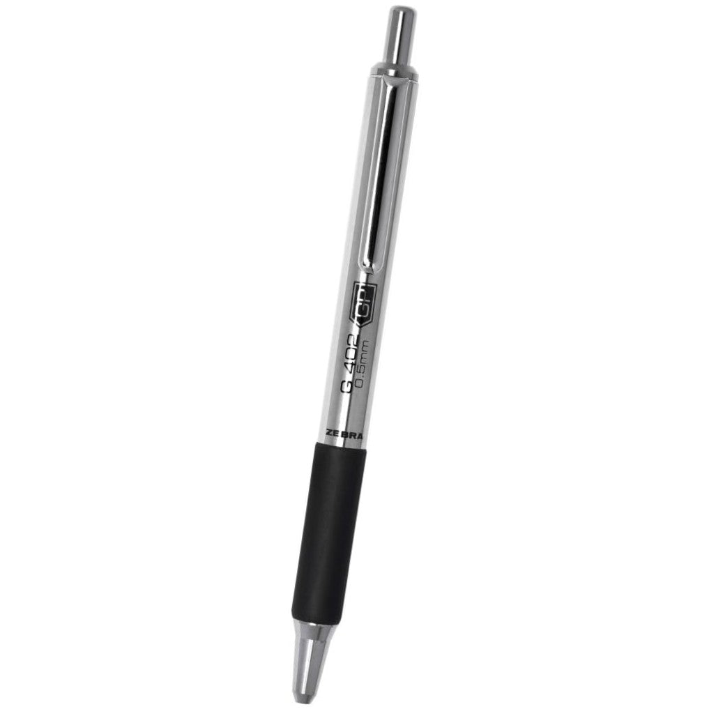 Zebra 49210 G-402 Retractable Gel 0.5mm Black