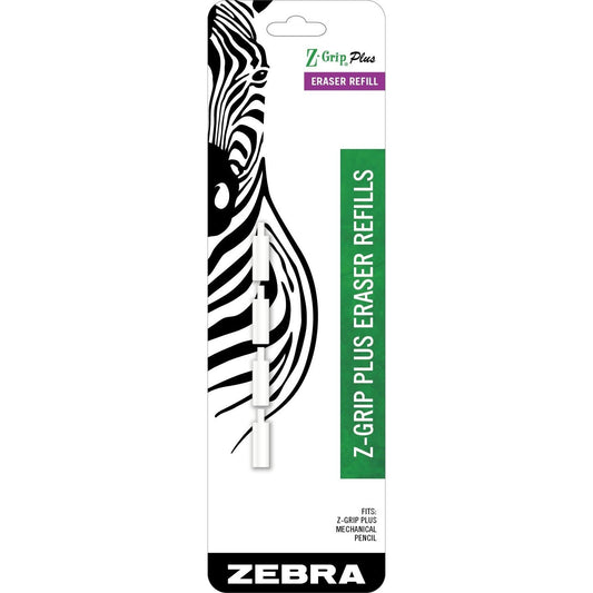 Zebra 83204 Z-Grip Plus Mechanical Pencil Eraser Refill 4pk