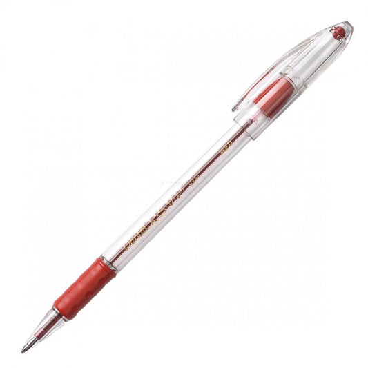 Pentel Rsvp Ball Point Pen, Med Red