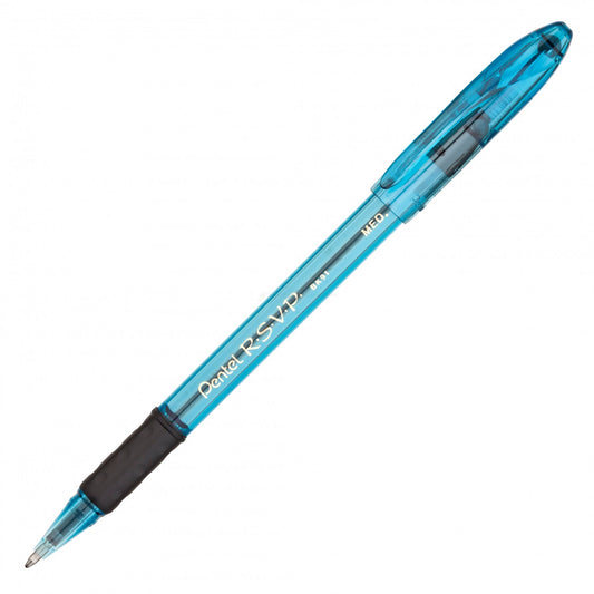 Pentel Rsvp Razzle Dazzle Med Ball-Point, Ice Blue Barrel