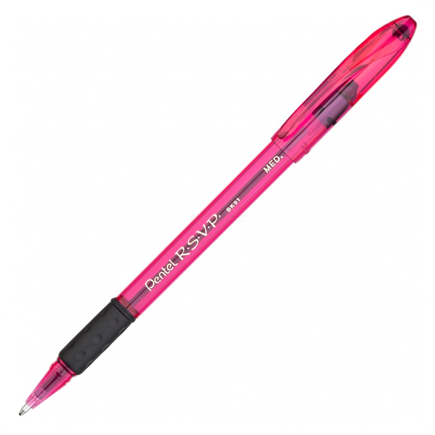 Pentel Rsvp Razzle Dazzle Med Ball-Point, Pink Jubilee Barrel