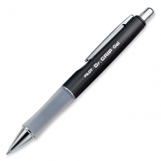 Pilot Bdgl7 Dr. Grip Ltd. Gel-Rollerball, Fine, Charcoal Gray