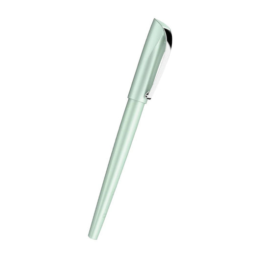 SCHNEIDER CALLISSIMA MINT 1.1MM, CALLIGRAPHY FOUTAIN PEN, BERMUDA BLUE INK CARTRIDGE