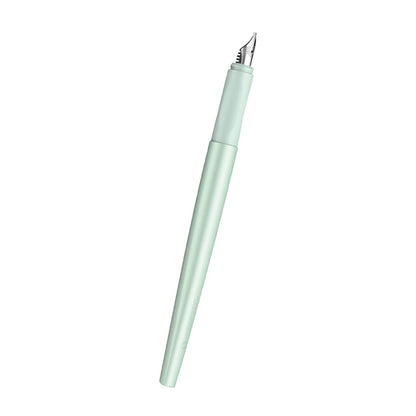 SCHNEIDER CALLISSIMA MINT 1.5MM, CALLIGRAPHY FOUTAIN PEN, BERMUDA BLUE INK CARTRIDGE