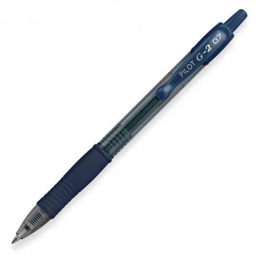 Pilot G2-7 Retractable Gel Rollerball, Fine, Navy