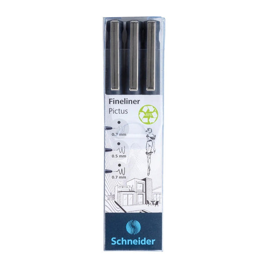 SCHNEIDER FINELINER PICTUS WALLET 3 PIECES