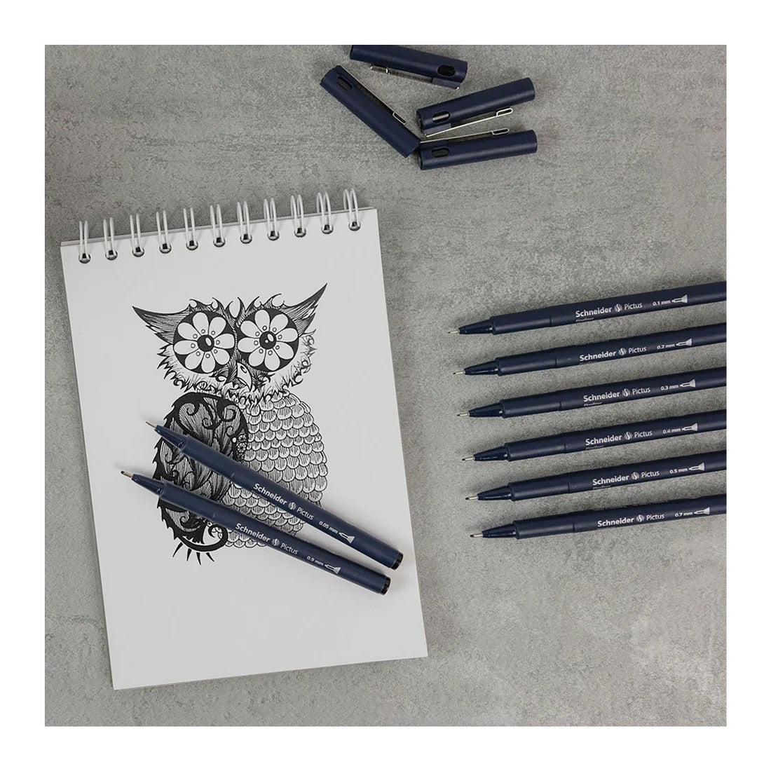 SCHNEIDER FINELINER PICTUS WALLET 8 PIECES