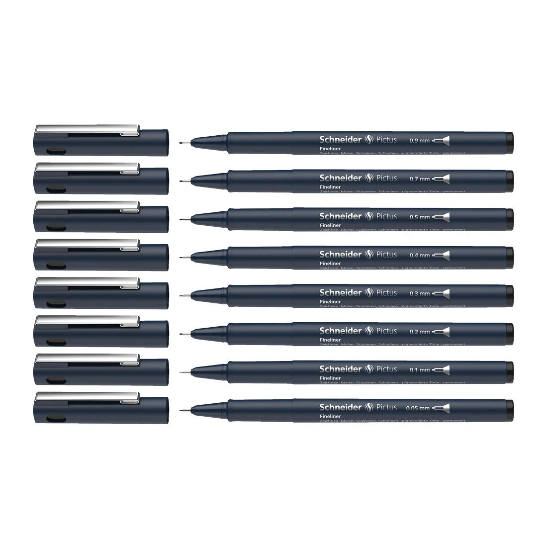 SCHNEIDER FINELINER PICTUS WALLET 8 PIECES