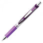 Pentel Energel Delux Rtx Retract Refillable Liq Med Metal Tip3.19, Violet
