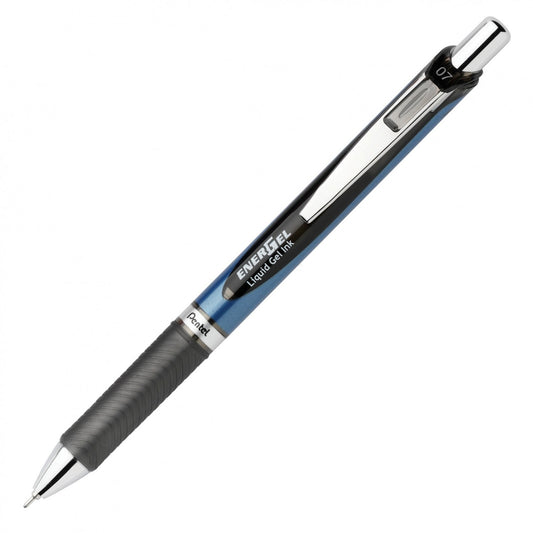 Pentel Energel Deluxe Rtx Needle Tip, Black Fine