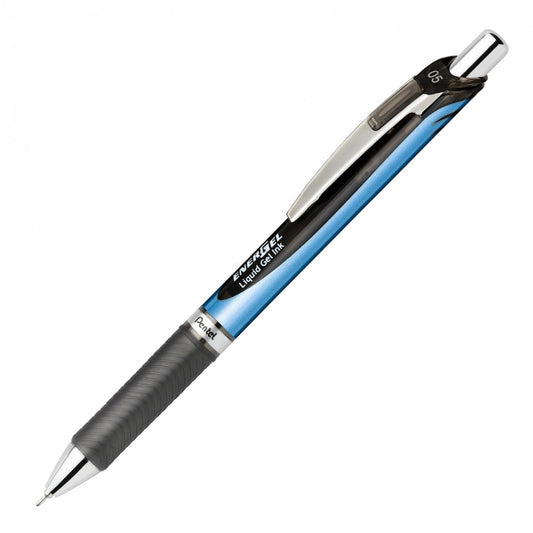 Pentel Energel Deluxe Rtx Needle Tip, Black Med