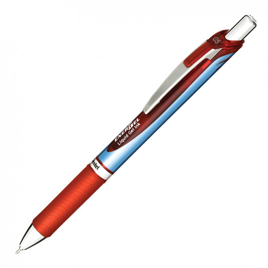 Pentel Energel Deluxe Rtx Needle Tip, Red Fine