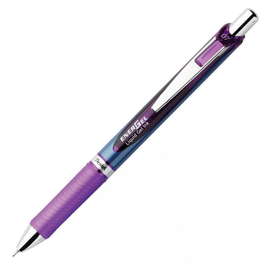 Pentel Energel Deluxe Rtx Needle Tip, Violet Med