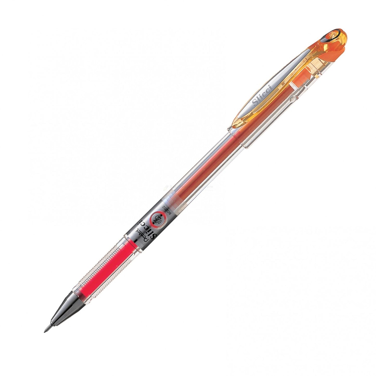 Pentel Slicci Extra Fine Gel Roller, Orange