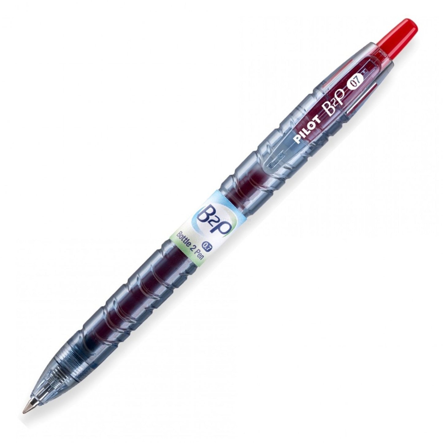 Pilot B2P Begreen Retractable Gel, Fine Point, Red
