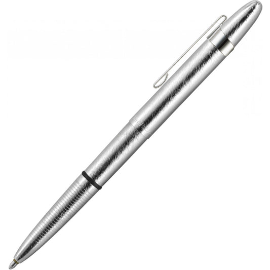 Fisher Bullet Space Pen, Brushed Chrome W/ Clip