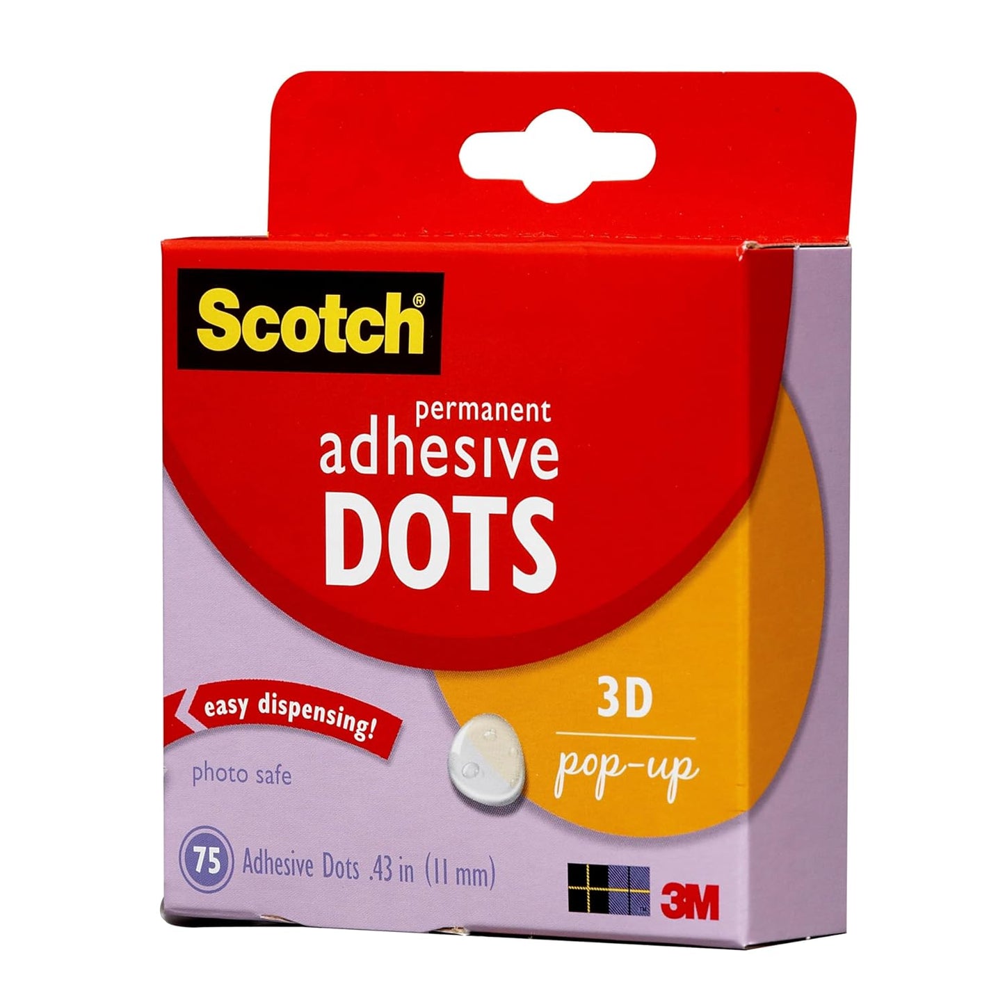 3M 010-75PU  Scotch Adhesive Dots