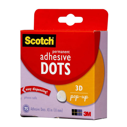 3M 010-75PU  Scotch Adhesive Dots
