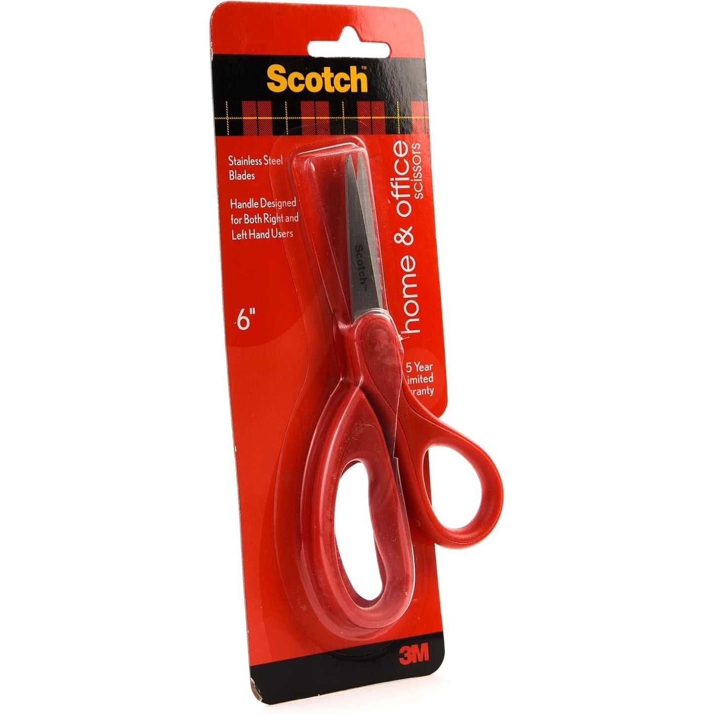 3M 1406  Scotch Home & Office 6 in Scissors, 6/Inner, 6 Inners/cs, 36/1
