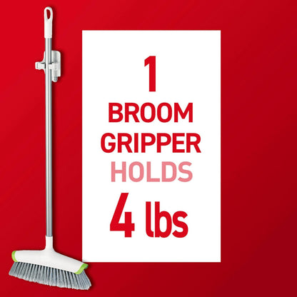 3M 17007-3NA  Command Broom Gripper, 3 Grippers, 6 Large Strip