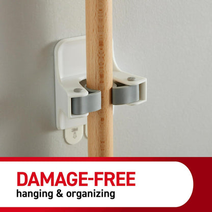 3M 17007-3NA  Command Broom Gripper, 3 Grippers, 6 Large Strip