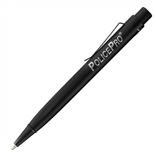 Fisher Police Pro Zero Gravity Space Pen W/ Rubberized Barrel