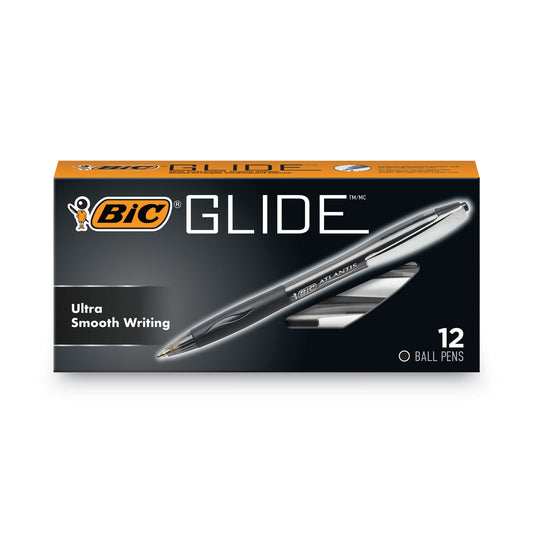 BIC Glide Original Medium Point (1.0mm) Dozen Box