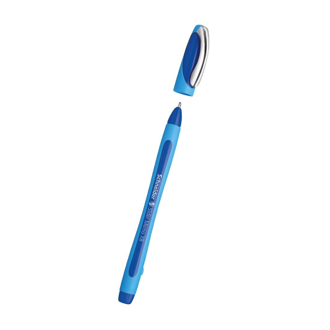 SCHNEIDER SLIDER MEMO, BALLPOINT PEN, BLISTER PACK, 1 X BLUE XB